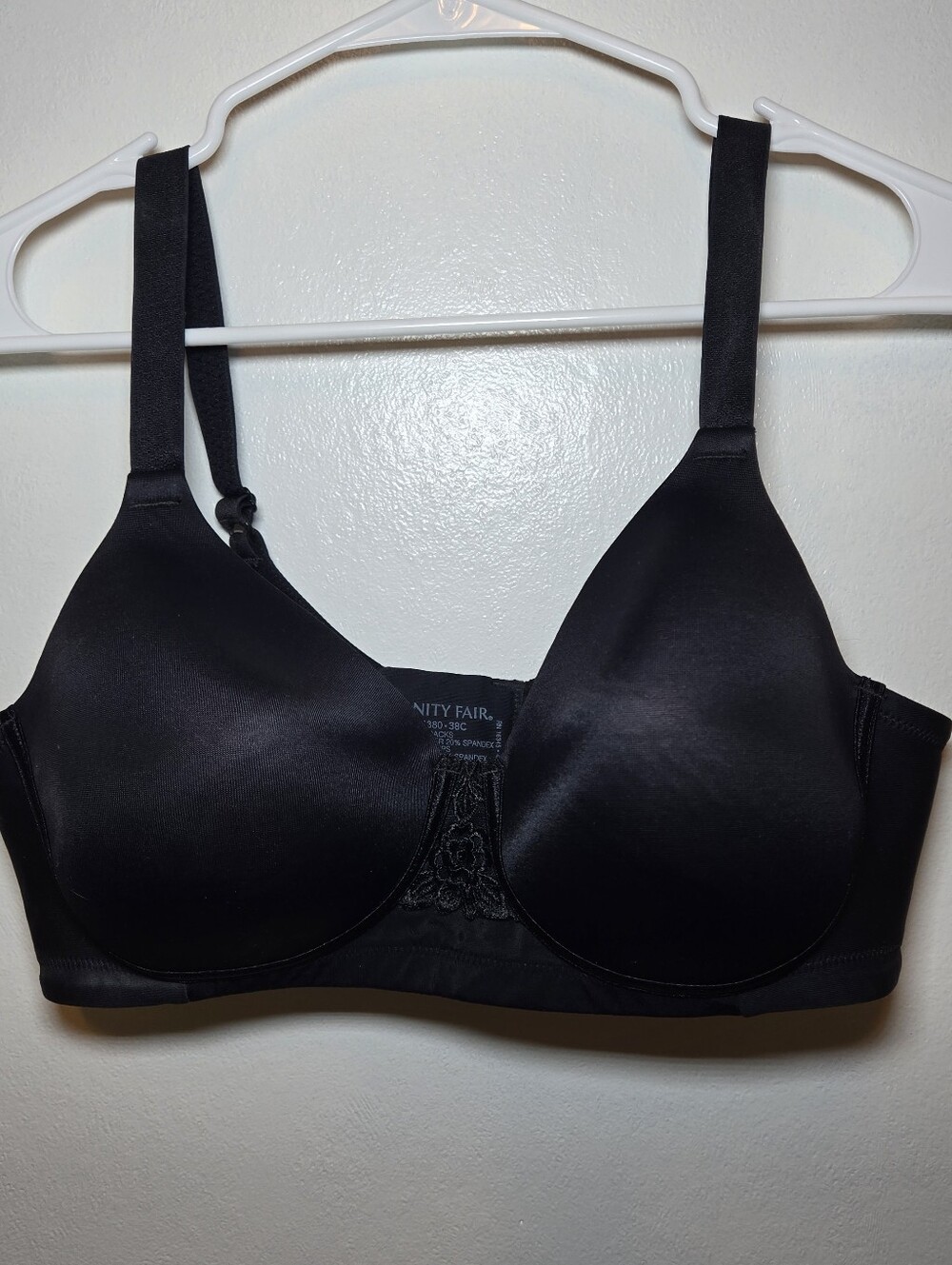 VANITY FAIR BEAUTY BACK FULL FIGURE BRA, UNDERWIRE MED LINING, SIZE 36C, 76380